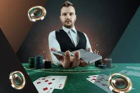Free Bet Blackjack live dealer table showing hand with doubling option on ratuking4d login